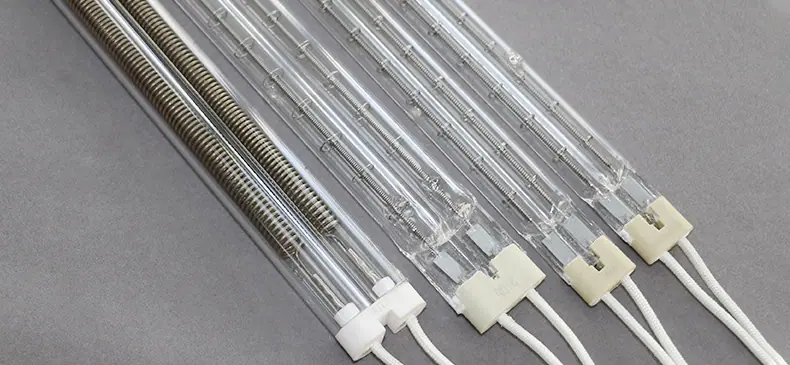 PET塑料吹瓶机加热管工业用透明红外线灯管电热管加热管 uv