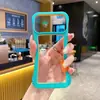 Adecuado para iPhone 16, funda hueca sin marco, ultrafina, opciones multicolor, disipación de calor, cubierta protectora anticaídas para Apple 17