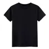 Playera de Manga Corta para Hombre Color Sólido Color Liso Negro Puro Todo Negro Todo Blanco Simple Verano Blanco Puro Playera Top Ropa Manga Media