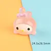 Acessórios de Resina para Micro-Paisagismo Animais Cartoon Estéreo Pequenos Luminosos Decorações Criativas para Desktop Carro Atacado