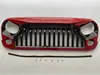 Proporcionar Malla Central Negra Roja Modificada de Alta Calidad para JK Wrangler Angry