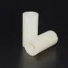 Columna Aislante Ruikuo M8Abs Columna Espaciadora Hueca Columna de Almohadilla de Plástico Columna de Cuerpo Redondo Columna de Aislamiento Columna Pasante Recta Negra Blanca