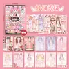 Libro de Pegatinas Nuevo Juego de Disfraces Xinmo Girl de Lingmo Supply Chain, Pegatinas Energéticas de Maquillaje de Princesa, Colección Brillante