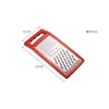 Cortador de Verduras Acero Inoxidable Afilador de Papa Tres Usos Rallador de Rábano 6822 Tabla para Cortar Herramientas de Cocina