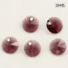 Cuentas de cristal de Austria en forma de OVNI, colgante pequeño para pulsera DIY, accesorios para collar 6200(6428) multicolor 6mm
