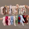 Moda Femenina Coreana Nueva Estilo Otoño e Invierno 2026 Diadema de Peluche de Oso Versátil para Lavarse la Cara Pinza para el Cabello Linda