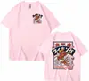 Nova Camiseta de Manga Curta Estampada de Cor Pura para o Verão 2025 Camiseta Básica Masculina Meia-Manga Roupas de Casal Europeias e Americanas Mais Vendidas