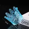 Decoração de Bolo para o Dia das Mães Celebridade da Internet 2026 Ornamento de Coroa de Cristal Borboleta Prateada Fada Mãe Topper de Acrílico