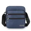 2025 Nuevo Bolso de Hombro para Hombre Salida de Negocios Bolso Cruzado Simple Versátil Almacenamiento Portátil Multicapa Bolso de Moda para Hombre
