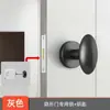 Cerradura de Puerta Invisible Manija de Puerta Oculta Minimalista para Dormitorio Pared de Fondo Interior de Habitación Redonda Blanca Única