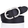 Cinto Feminino Couro Genuíno Cinto de Couro Feminino Estilo Ins Simples Jeans All-Match com Calça Cargo Decorativa