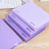 Nueva Cubierta de Cuaderno de Hojas Sueltas Estilo Push-Pull, Simple y Cómoda de Sostener, Cuaderno de Hojas Sueltas A5, Cuaderno B5 de 8 Agujeros Engrosado y Desmontable