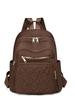 Mochila Nueva Casual para Damas de Color Sólido 2024 Moda Más Fácil de Combinar Viajero Urbano Mochila de Viaje para Exteriores al Mayoreo