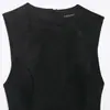 Vestido de Mujer con Efecto Textura Gamuza, Elegante, con Capas Decorativas, Estilo Europeo y Americano, Nuevo para Otoño e Invierno, Transfronterizo