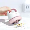 Aspiradora de mano creativa para estudiantes, recargable por USB, portátil, pequeña, para limpieza de migas de goma, lápiz, migas, aspiradora, regalo