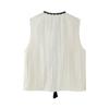Exportación Transfronteriza Ropa de Mujer Verano 2025 Estilo Europeo y Americano Chaleco Bordado Suzhou + Conjunto de Shorts Mujer D16932/3F
