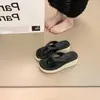 Chanclas con Cuña de Plataforma para Mujer, Moda de Verano para Exteriores, Nuevo Estilo 2026, Sandalias de Dedo Muy Populares de Celebridades de Internet para la Playa