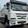 À Venda Recondicionado Caminhão Basculante Shaanxi Automobile Delong F3000 8*4 Caminhão de Transporte de Terra Cabine Direita Caminhão Basculante de Areia e Cascalho