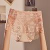 Estilo Desejo Puro Leve Sexy Cintura Alta Renda Roupa Íntima Feminina Levanta Barriga e Quadril Moda Plus Size Vazada Respirável Roupa Íntima para Mulheres