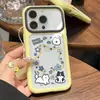 Diseño de cachorro de border collie de dibujos animados, adecuado para funda de teléfono Apple 18 PRO MAX, funda suave iPhone 17 PRO, serie 14, estilo minimalista