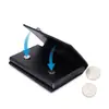 Nueva cartera multifuncional RFID antirrobo cepillo bolsa para tarjetas antimagnética cartera corta para hombre bolsa para tarjetas magnéticas de gran capacidad