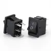Interruptor Kcd1 em Forma de Barco, Três Pinos, Duas Posições, Duas Velocidades, Três Velocidades, com Luz, Interruptor Rocker Oval em Forma de Barco 6A/250V