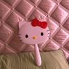 Espejo de Maquillaje de Mano Hello Kitty Espejo de Belleza Gato Lindo Espejo con Mango de Gato KT Espejo de Belleza de Moda Envío Gratis