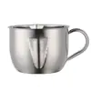 Separador de Aceite Tanque de Aceite de Acero Inoxidable 304 1000ml Tanque Filtro de Aceite de Cocina Doméstica Olla de Separación de Grasa Residual Sopa Clara
