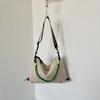 Bolso de Lona Estilo Nuevo 2026 para Mujer, Bolso Cruzado de Gran Capacidad de Gama Alta para Verano, Bolso de Hombro Versátil de Moda Casual