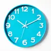 Reloj de Pared para el Hogar de 30CM Reloj Reloj de Pared Montado en Pared Reloj Creativo Reloj de Cuarzo Silencioso Reloj de Pared para Sala de Estar