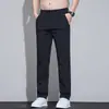 2026 Nova Tendência Calças Casuais de Algodão Masculinas de Verão, Finas, Respiráveis, Absorventes de Suor, Frescas e Estilosas Roupas Masculinas