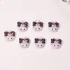 Joias de Arte para Unhas Cartoon Estilo Japonês Transparente Resina Estéreo Melodia DIY Acessórios de Unha Vestíveis Presilha Brincos
