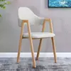 Cadeira de Jantar de Luxo Leve Cadeira de Lazer com Encosto para Casa Banqueta Simples para Mesa Cadeira para Salão de Chá e Unhas Cadeira para Recepção de Negócios
