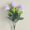 Hengfang Fabricante de Flores Artificiales Venta Directa de Rosas Artificiales, Varios Tipos de Flores Decorativas Artificiales, Accesorios para Fotografía, Manojos Pequeños de Flores al por Mayor