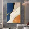 Pintura Decorativa para Sala de Estar Color Crema Francés Pintura de Exhibición Floral de Alta Gama para Entrada Pintura para Colgar Pared de Fondo para Sofá de Dormitorio Mural para Restaurante