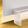 Tira de Vedação Inferior de Porta Quente de Vendas Transfronteiriças, Tira Autoadesiva à Prova de Vento e Isolamento Térmico para Portas de Madeira, Vedação Inferior de Porta Antifurto com Isolamento Acústico, à Prova de Poeira e Insetos