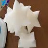 Produção atacadista Xianghong de esponja de filtro absorvente de óleo para piscina de aranha branca, algodão de filtro em formato de estrela de cinco pontas e triângulo