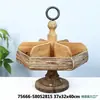 Grande Coleção de Produtos Únicos - Design Criativo Antigo Rústico Madeira Maciça Enfeites Decorativos Vasos de Flores para Pátio de Madeira Zakka Mercearia