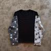 Sudadera Europea y Americana Ins Transfronteriza Elegante Estampada Oscura Cuello Redondo Manga Larga Jersey Camiseta Retro Chaqueta Calle Tendencia