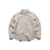 Ropa para Hombre Beijie 2026 Primavera Nueva Camisa de Pana para Hombre Camisa de Algodón Puro Manga Larga Estilo Ins Suelta Color Sólido Chaqueta