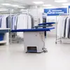 Tintorería Lavandería Equipo de Planchado Industrial Mesa de Planchado Plana Autosucción de Aire con Deshumidificación 1.8m Calefacción Eléctrica