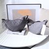 Bolso bandolera japonés, Bolso dumpling para mujer, Bolso de hombro pequeño y ligero, Bolso de axila, Bolso de hombro de lona, Trendy