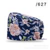 Gorro quirúrgico Gorro redondo de algodón para mujer gorro de enfermera para quirófano gorro quirúrgico estampado gorro de trabajo ajustable con hebilla médica para hombre