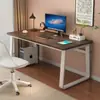 Mesa de computador desktop mesa simples casa quarto mesa de estudo estudante pequena mesa de escritório retangular simples