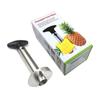 Cuchillo Separador de Corazones de Fruta de Acero Inoxidable Engrosado Transfronterizo Pelador de Piña Herramienta Extractor de Corazones de Piña Pelador de Frutas