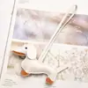 Colgante de llave de cuero de alta calidad, coche de dibujos animados, perro, mochila, cuerda de cuero, multicolor, hecho a mano, bolsa con colgante de perrito salchicha de PU