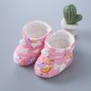 Zapatos de Algodón para Bebé de Hombre y Mujer, Calcetines de Algodón, Zapatos de Invierno para Bebé y Niño Pequeño, Cálidos y de Terciopelo, Engrosados, Suelas Suaves, Anticaídas, Al Por Mayor