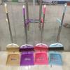 Juego de recogedor y escoba de plástico para el hogar al por mayor Combinación Baño Comercial Acero Inoxidable Herramienta de Almacenamiento Espesado Nuevo Estilo