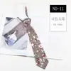 Corbata de Mujer Floral Estilo Estudiante Coreano Estilo Japonés Retro Corta Moderna Nightclub Ins Casual Corbata Ajustada