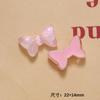 Doce japonês Céu Estrelado glitter laço resina patch acessórios diy brincos acessórios de cabelo capa de celular material atacado